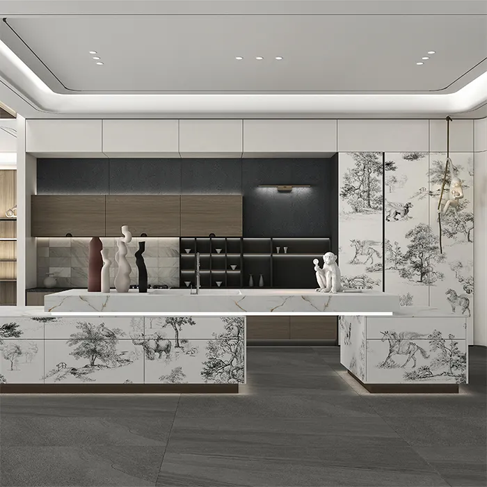 Moderne keukenkasten